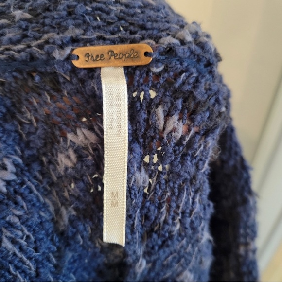 Free People Nightingale chunky oversized sweater/shirt - Picture 5 of 5